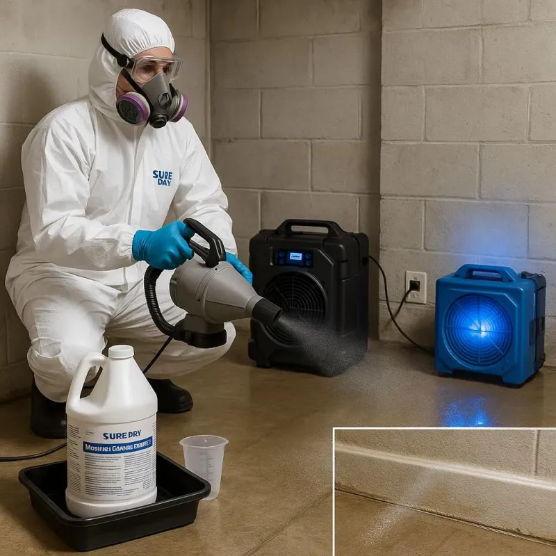 Sanitization and Odor Removal process in Rapides Parish, LA