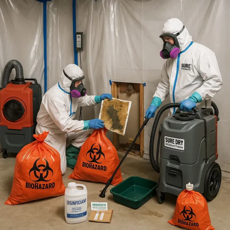 Contaminated Water Handling Protocols process in Rapides Parish, LA