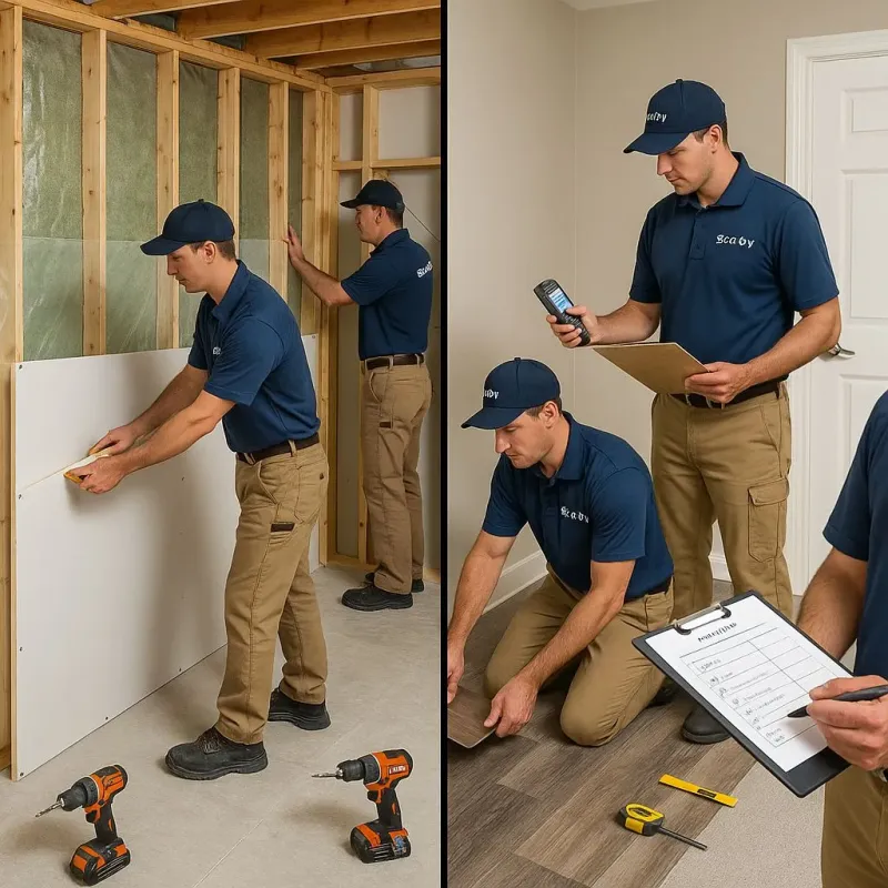Repairs and Reconstruction process in Rapides Parish, LA