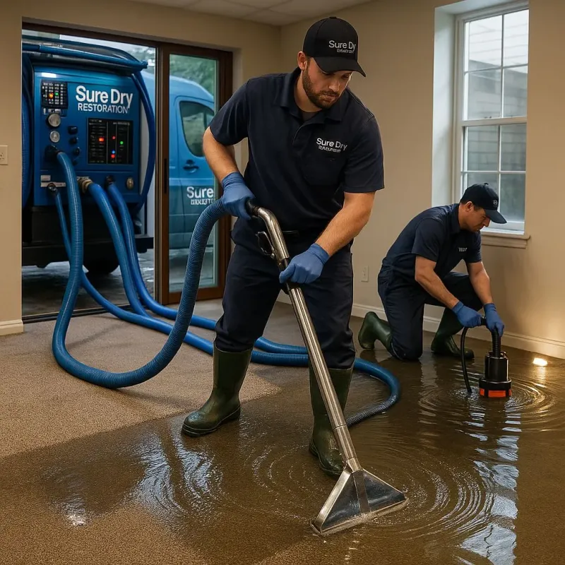 Water Extraction and Removal process in Rapides Parish, LA